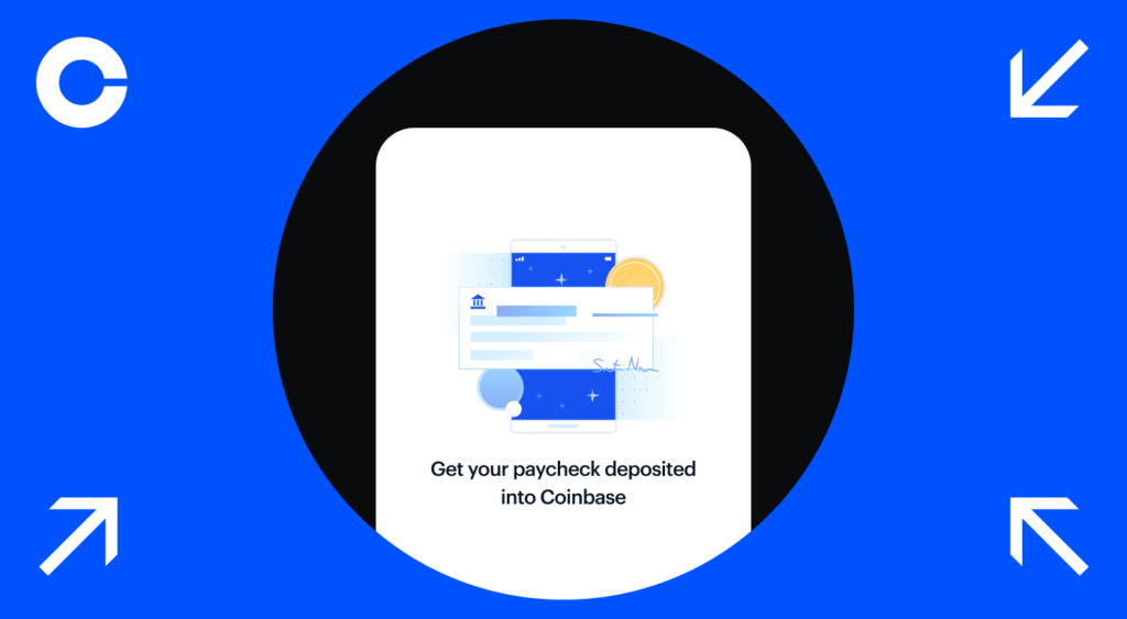 Coinbase cho phép gửi tiền lương