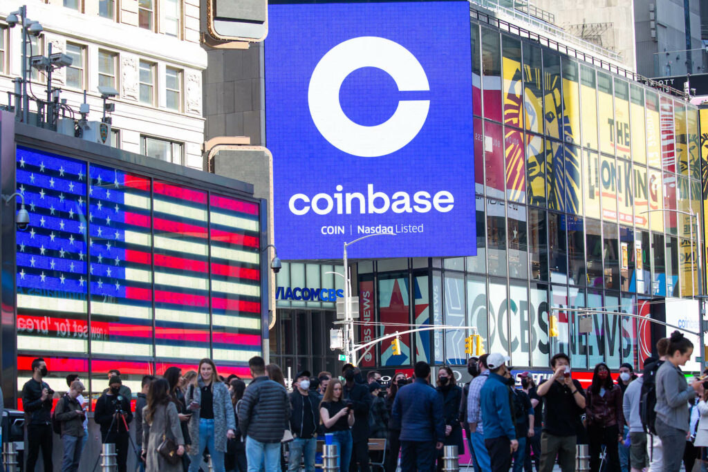 Sec và Coinbase