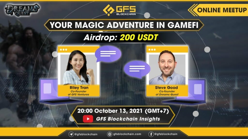 online meetup dream quest your magic adventures in gamefi