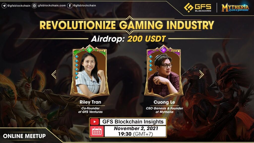online meetup mytheria myra revolutionize gaming industry