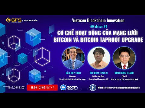 webinar 4 co che hoat dong cua mang luoi bitcoin va bitcoin taproot upgrade