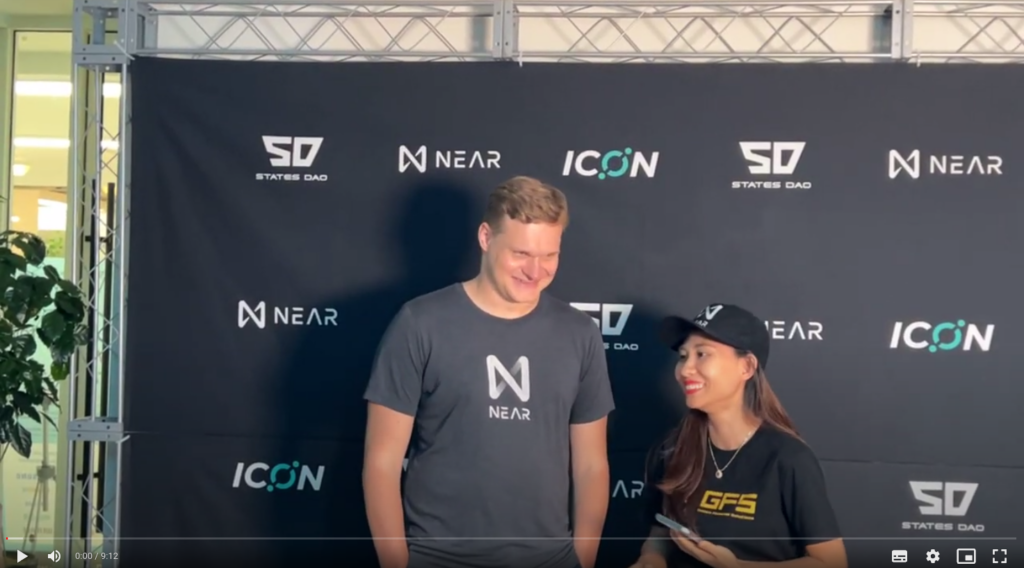 Phỏng vấn NEAR Protocol Founder - Illia tại Korea Blockchain Week 2022 - Tầm nhìn của NEAR với Web3, Ethereum The Merge